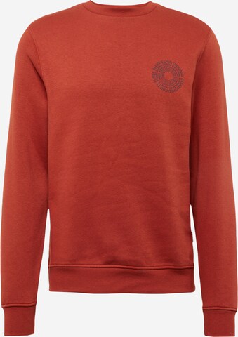 Sweat-shirt BLEND en orange : devant