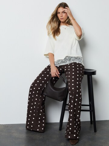 Next Wide leg Jeans in Brown