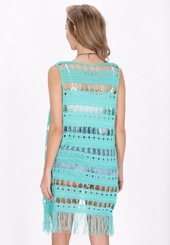IZIA Knitted vest in Green