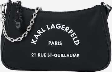 Karl Lagerfeld Õlakott, värv must: eest vaates