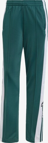 ADIDAS ORIGINALS Trousers 'Adibreak' in Green: front
