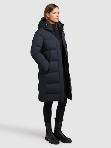 khujo Wintermantel 'Hayana' in Blauw