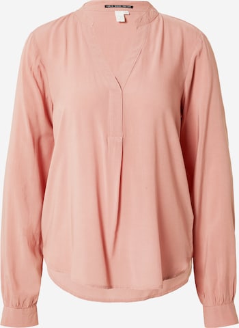 QS Blouse in Pink: front