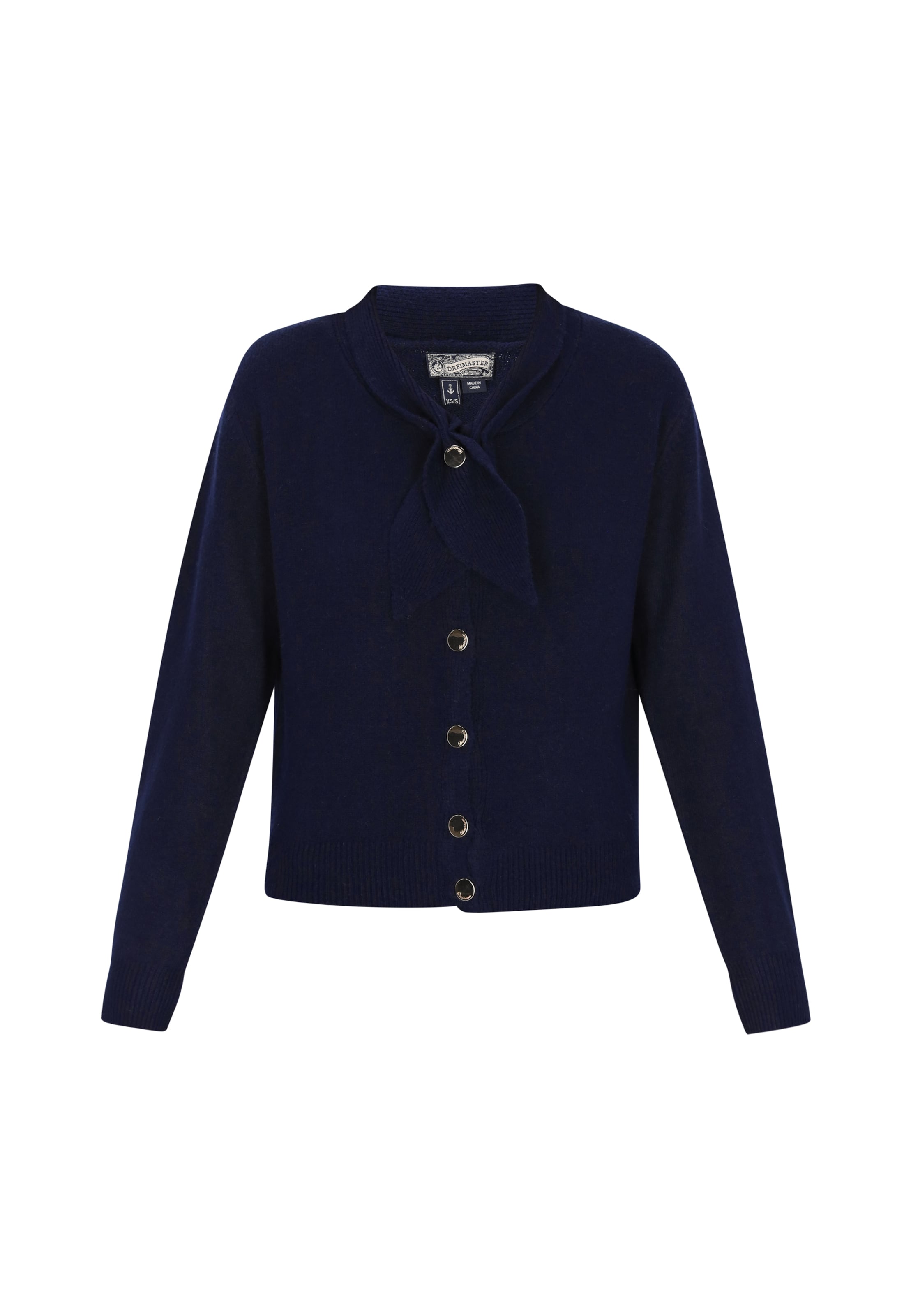 DreiMaster Vintage - Casaco de malha em azul: frente