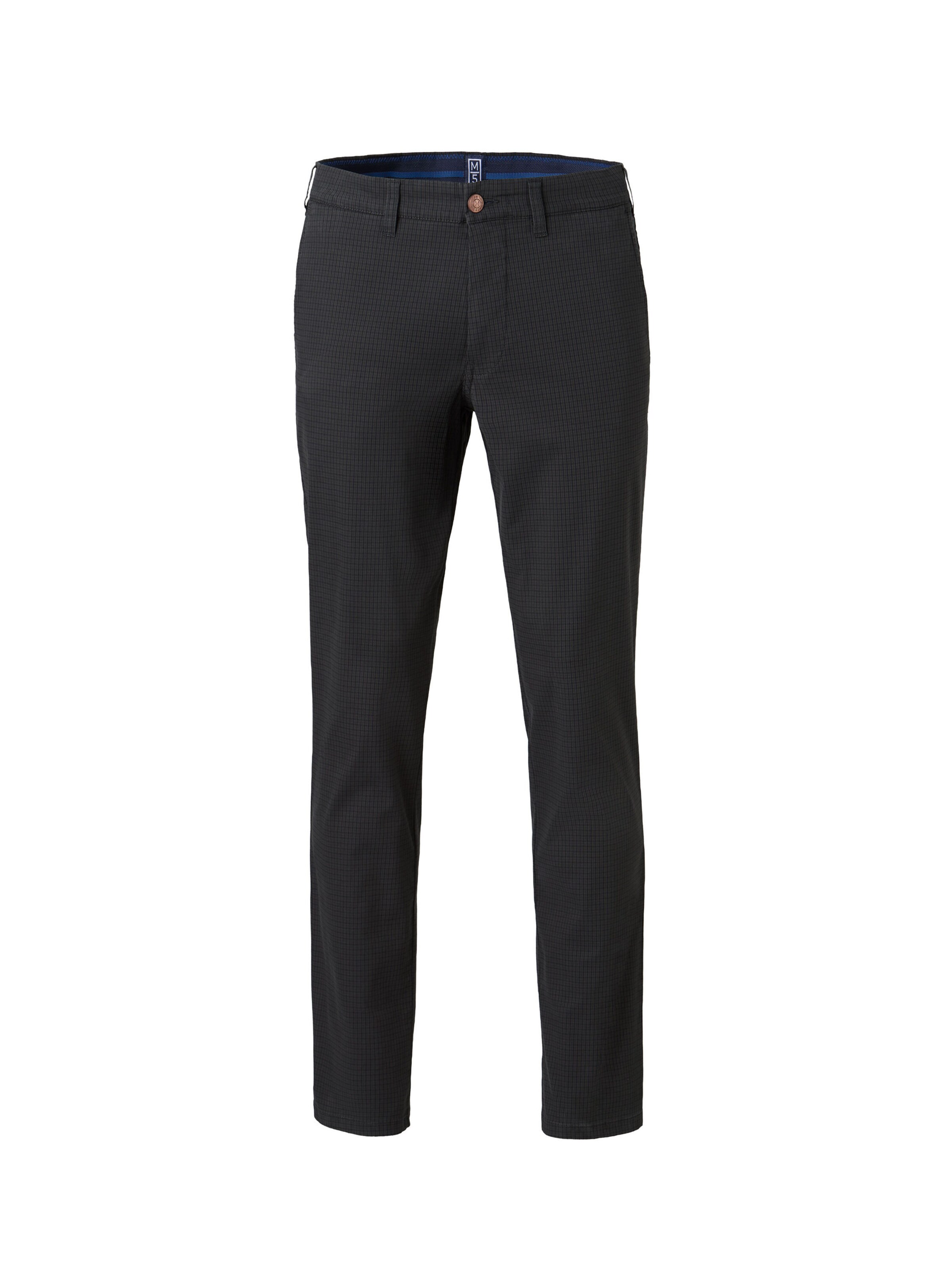 MEYER Chinohose M5 2-6190 in Grau: Vorderseite