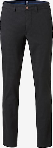 MEYER Chinohose M5 2-6190 in Grau: Vorderseite