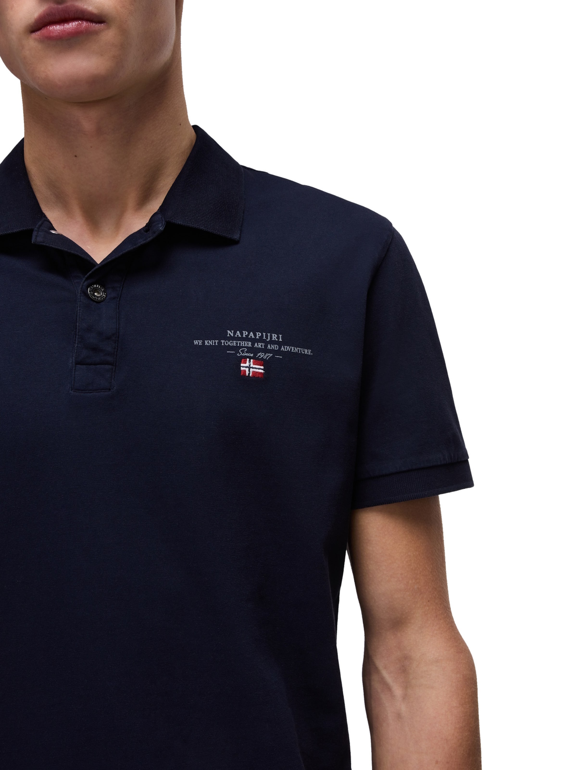 NAPAPIJRI Shirt in Blau