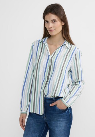 CECIL Blouse 'Seersucker' in Mixed colors: front