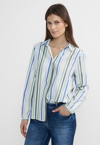 CECIL Blouse 'Seersucker' in Mixed colors: front