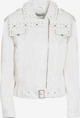 Influencer Prehodna jakna | bela barva: sprednja stran