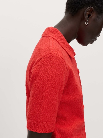 Marks & Spencer Knit Cardigan in Red