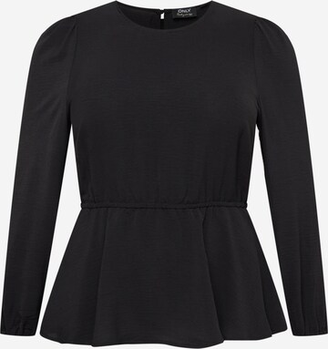 ONLY Curve Blouse 'METTE' in Black: front