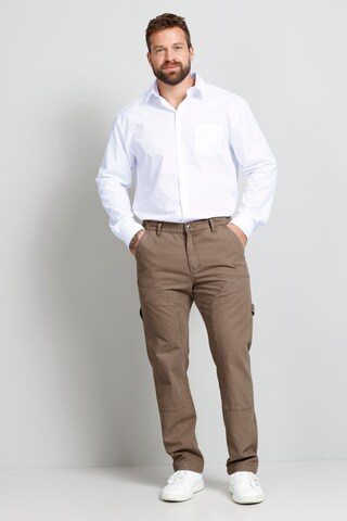 Coupe slim Pantalon chino Boston Park en beige