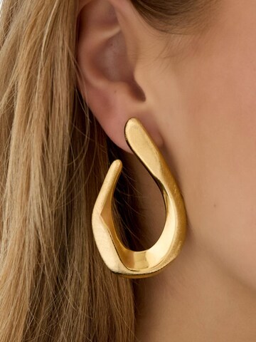 Boucles d'oreilles 'MARCIA' Cala Rose en or