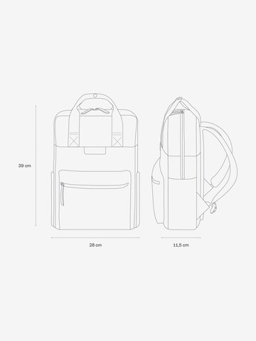 Kapten & Son - Mochila 'Bergen Pro' em preto