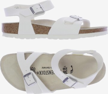 BIRKENSTOCK Sandalen 36 in Weiß: predná strana