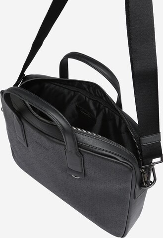 Sac d’ordinateur portable Calvin Klein en noir