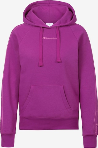 Champion Authentic Athletic Apparel Sweatshirt 'Legacy Tape Mania' in Lila: predná strana