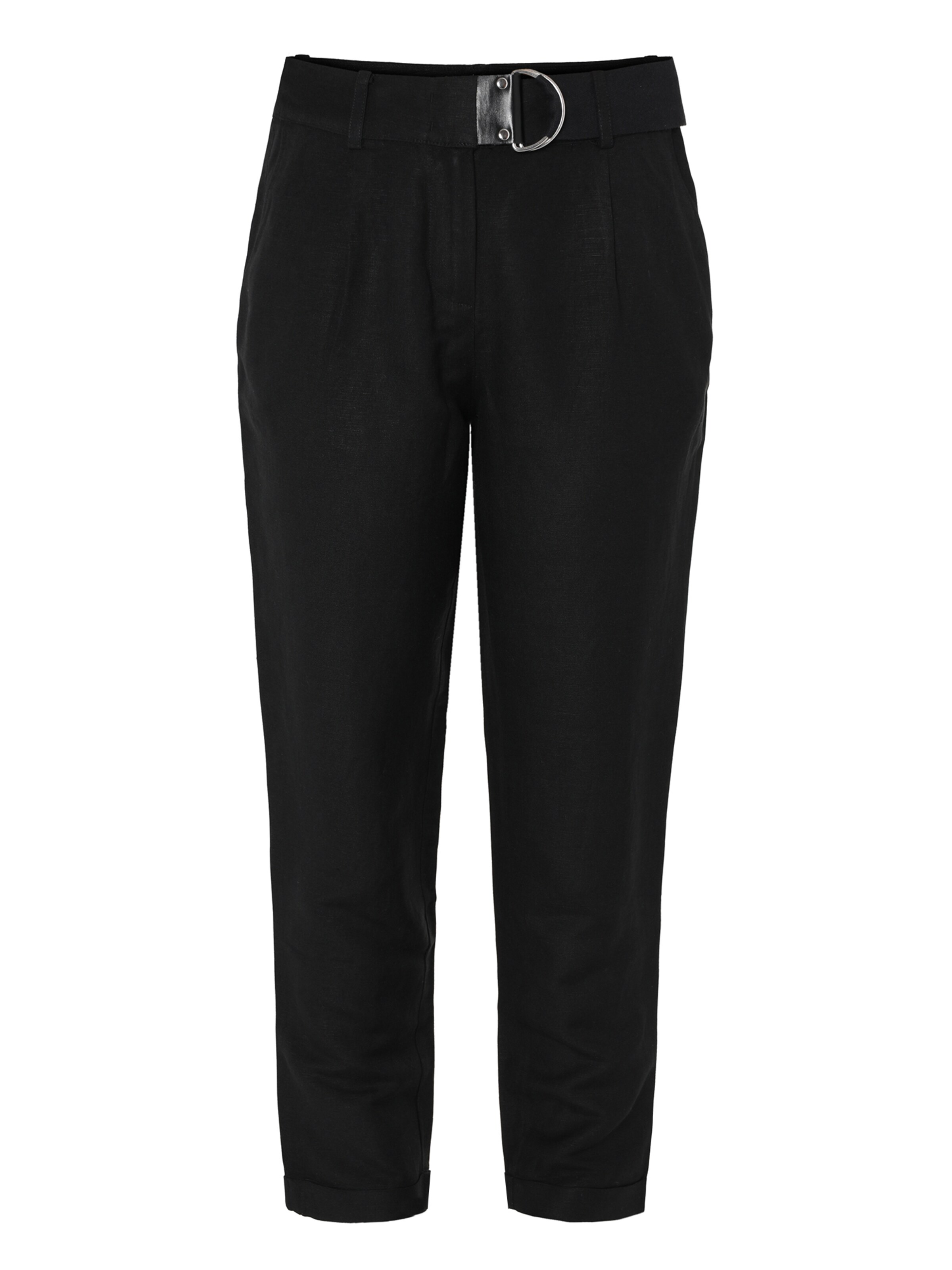 TATUUM tavaline Püksid 'Koso', värv must: eest vaates