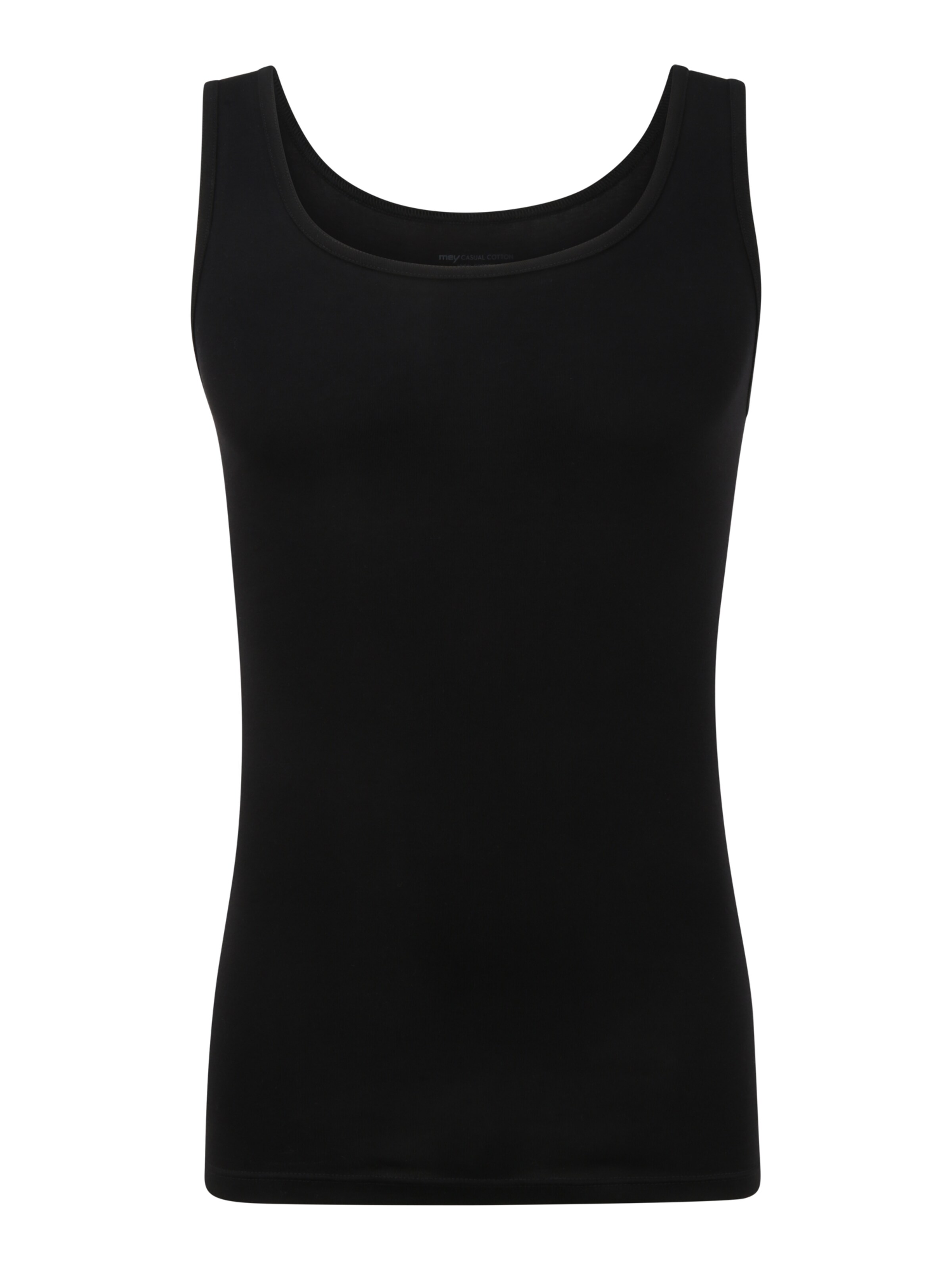 Mey Unterhemd in Schwarz: Vorderseite