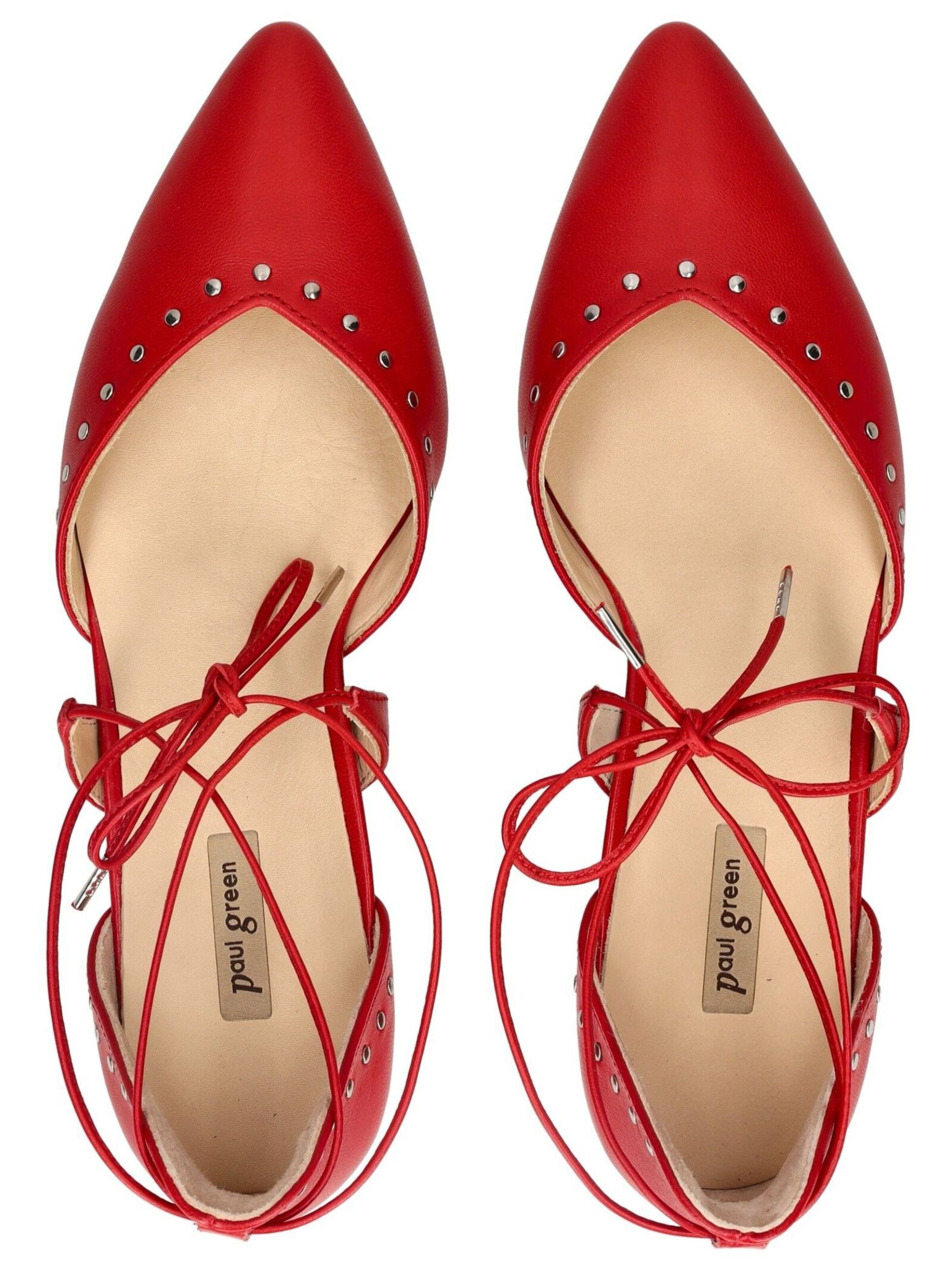 Ballerina con cinturino di Paul Green in rosso