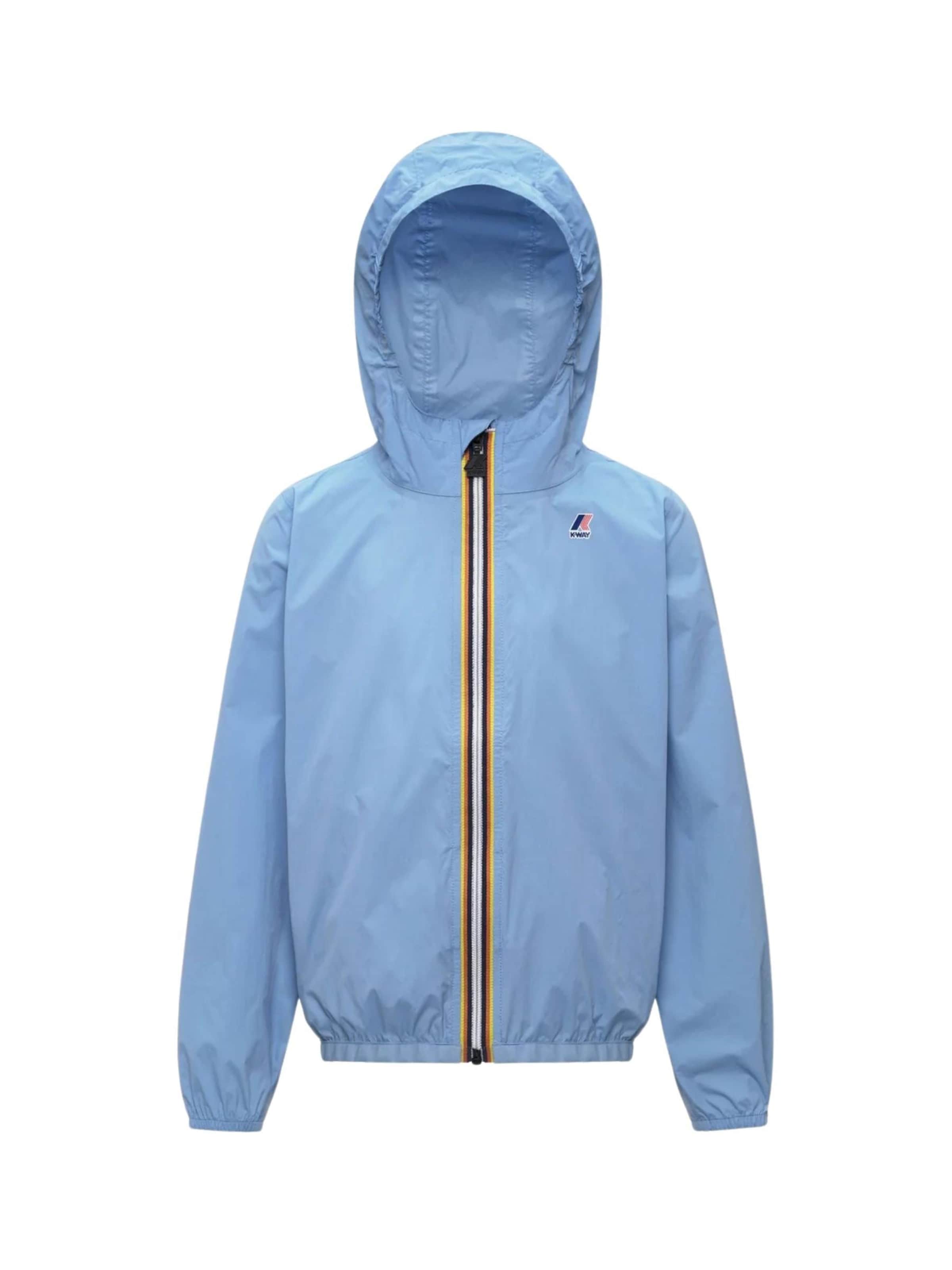K-Way Tussenjas 'K-WAY KIDS P. LE VRAI 4.0 CLAUDE GIUBBINO' in Blauw: voorkant