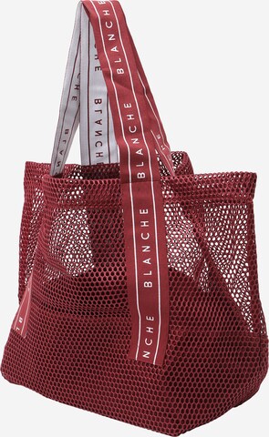 Blanche Shopper in Red: front