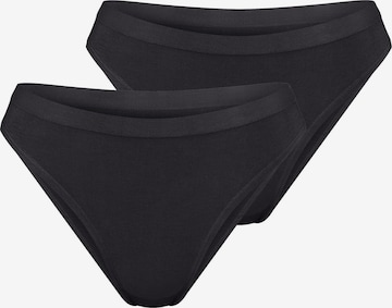SLOGGI Tai-Slip ' Blue GO Sense ' in Schwarz: Vorderseite