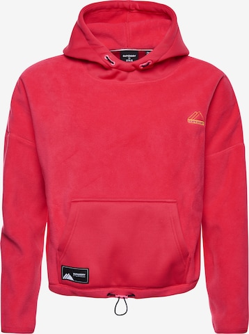 Superdry Sweatshirt 'MOUNTAIN' in Red: front