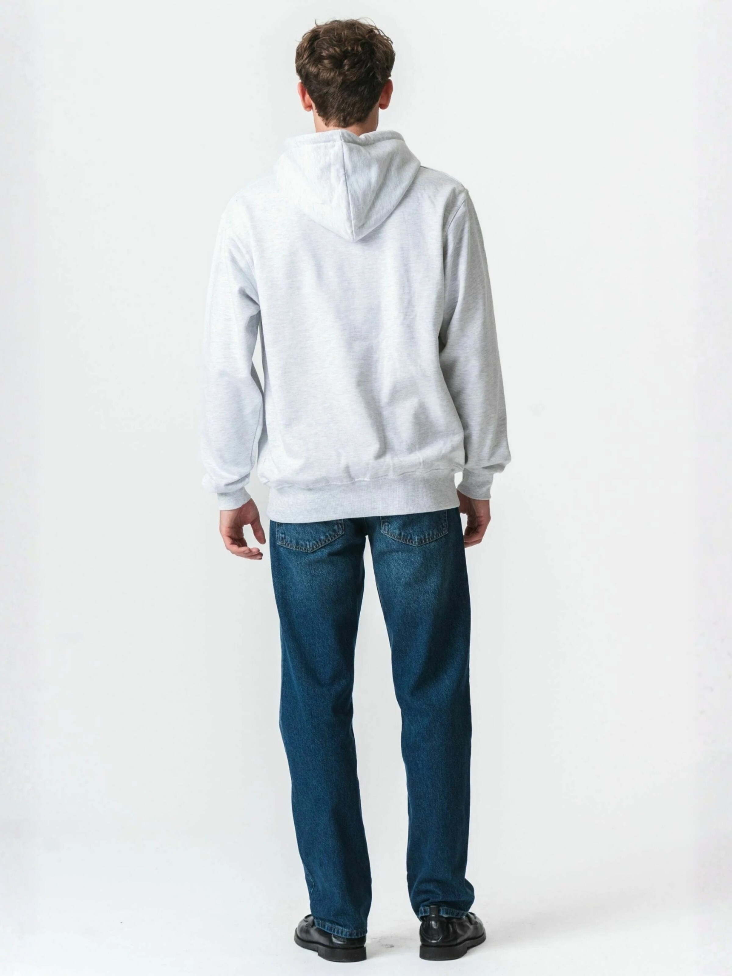 TEESHOPPEN Pullover ' Hoodie ' i grå