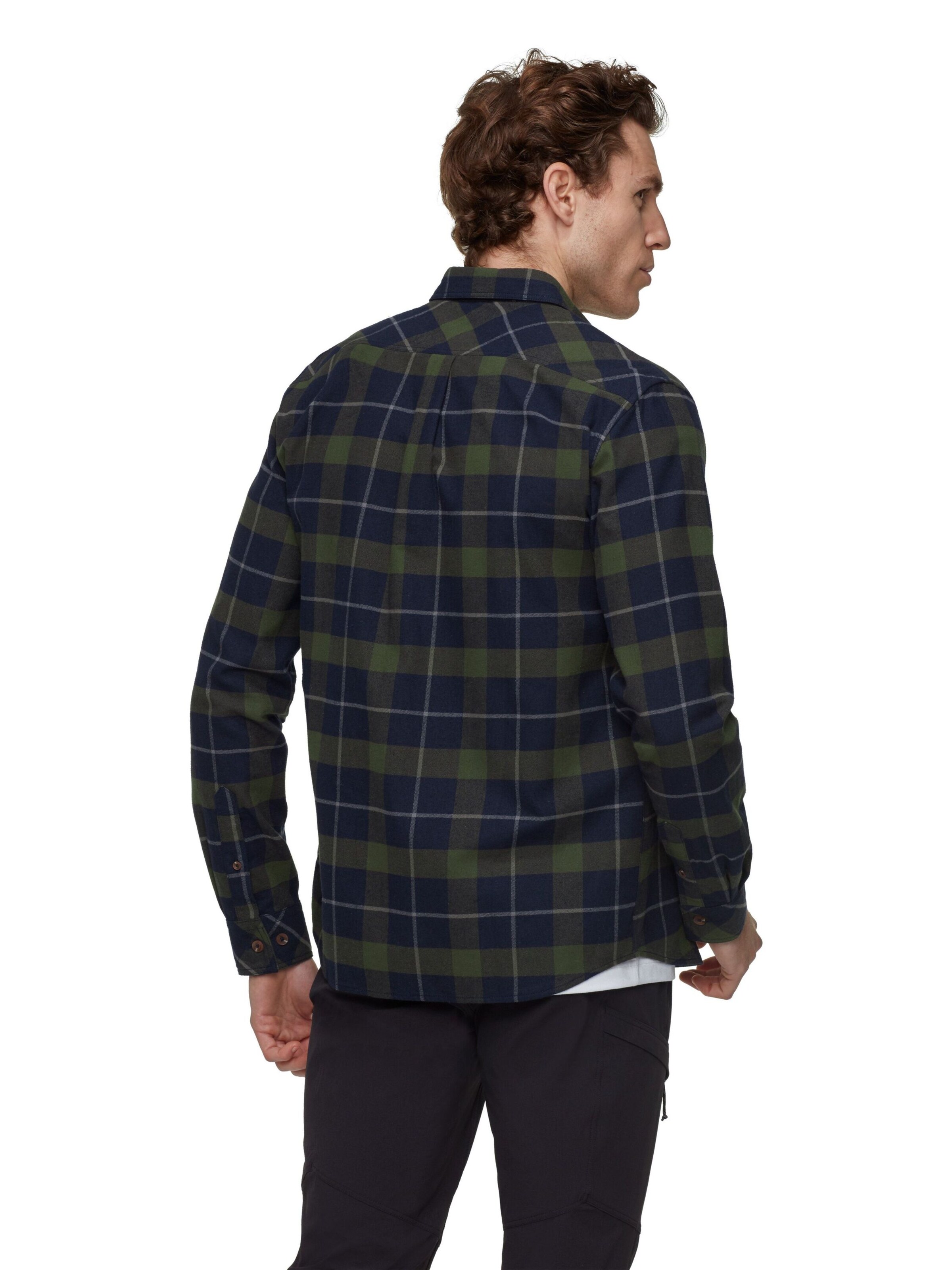 MAMMUT Regular Fit Funktionshemd 'Alvra' in Blau