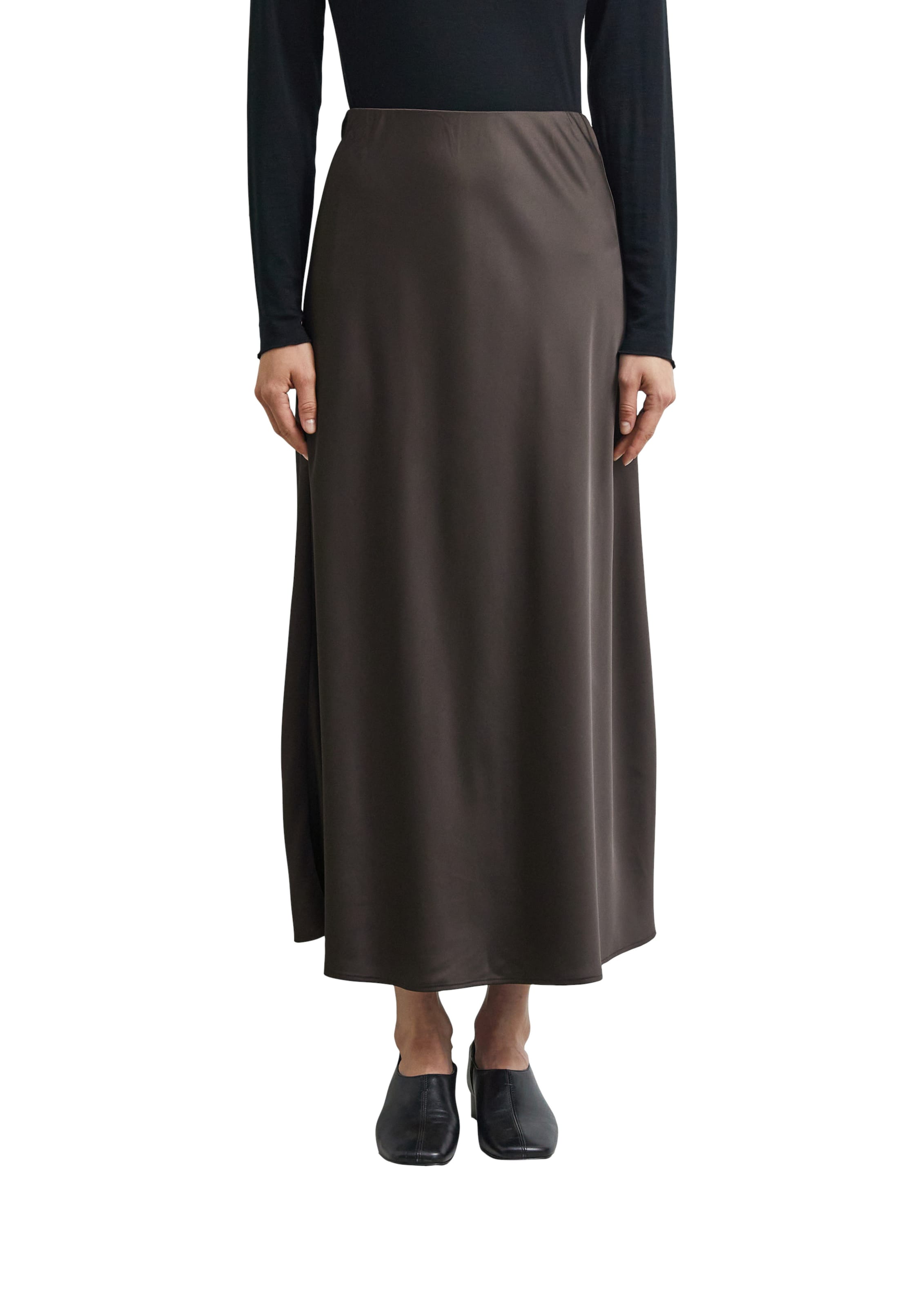 COMMA Skirt in Brown: front