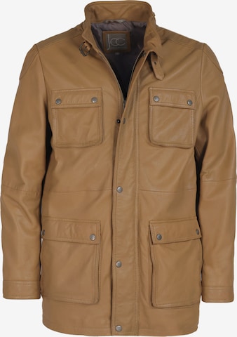 JCC Between-Season Jacket in Beige: front