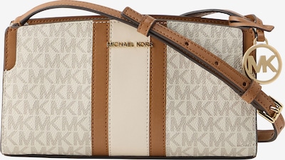 Rankinė su ilgu dirželiu iš MICHAEL Michael Kors, spalva – kremo / karamelės / balta, Prekių apžvalga