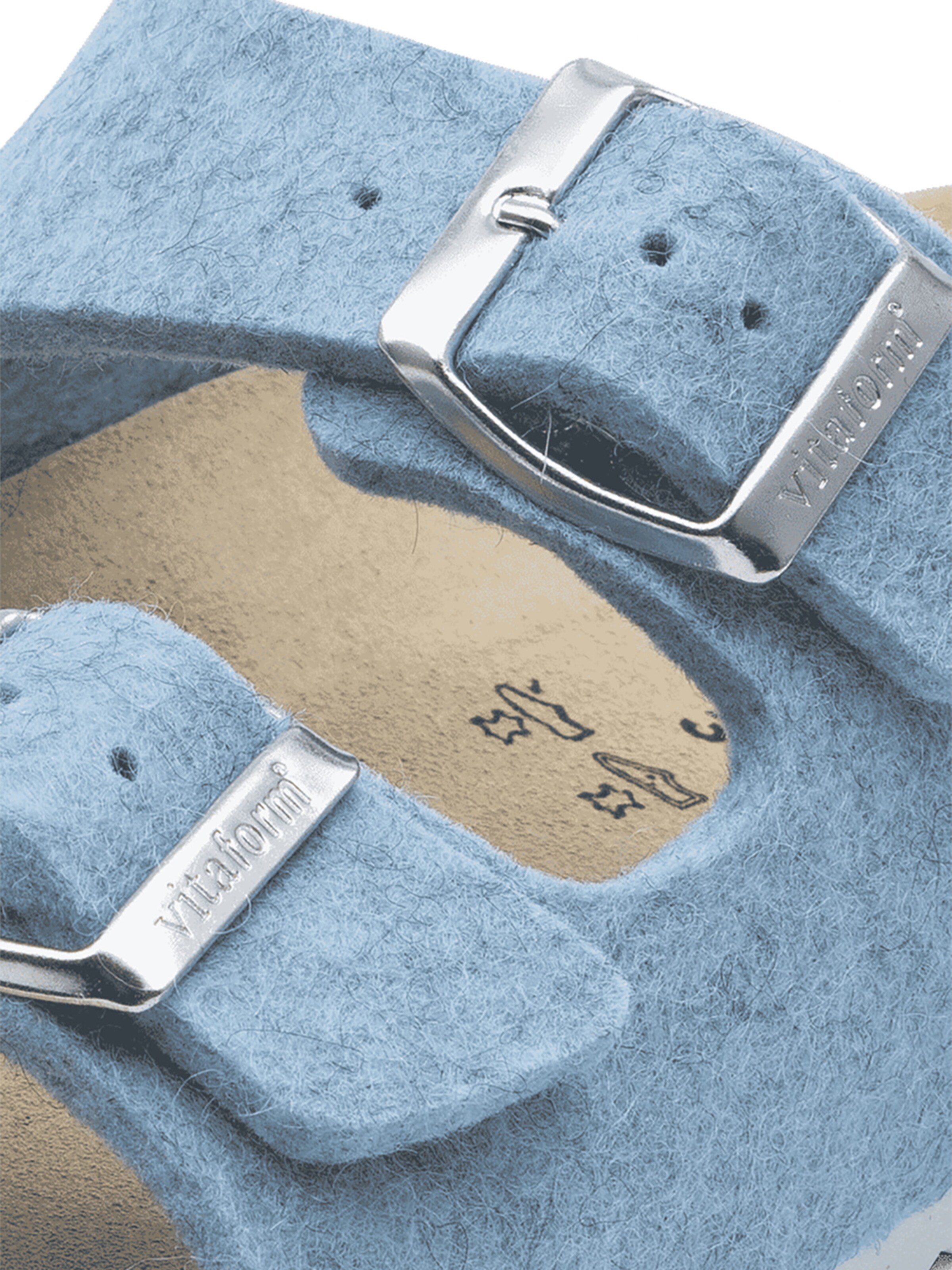 Pantoufle VITAFORM en bleu