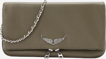 Pochette 'ROCK' di Zadig & Voltaire in verde: frontale