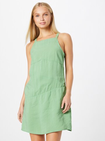 Nasty Gal Zomerjurk in Groen: voorkant