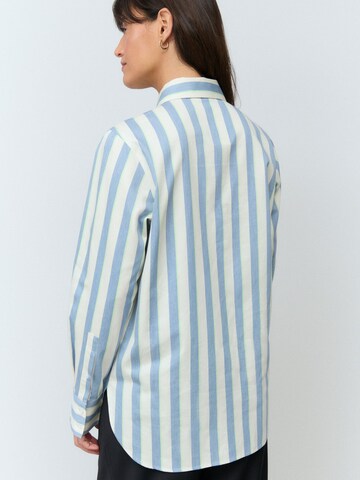 Next Bluse i blå