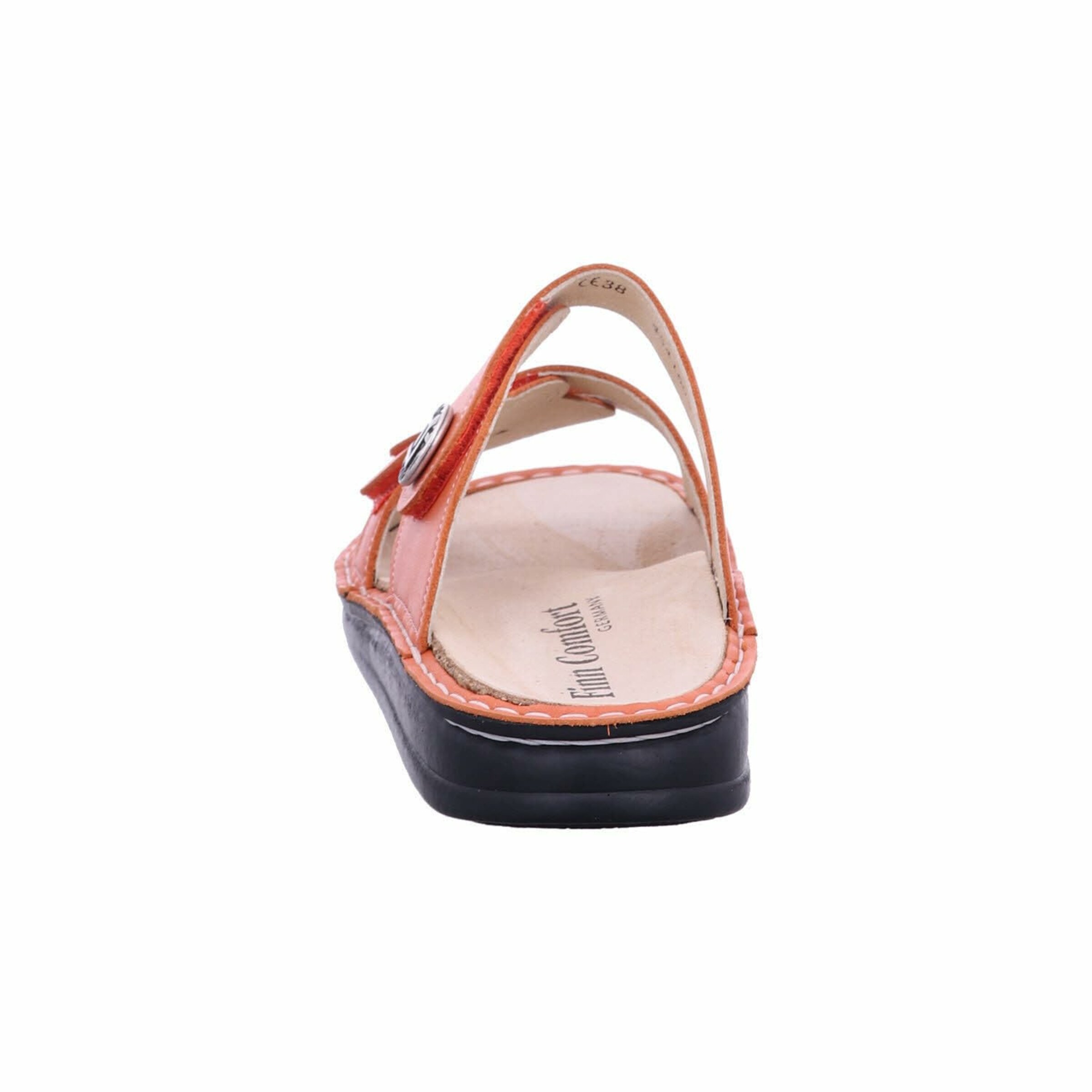 Finn Comfort Mules in Orange