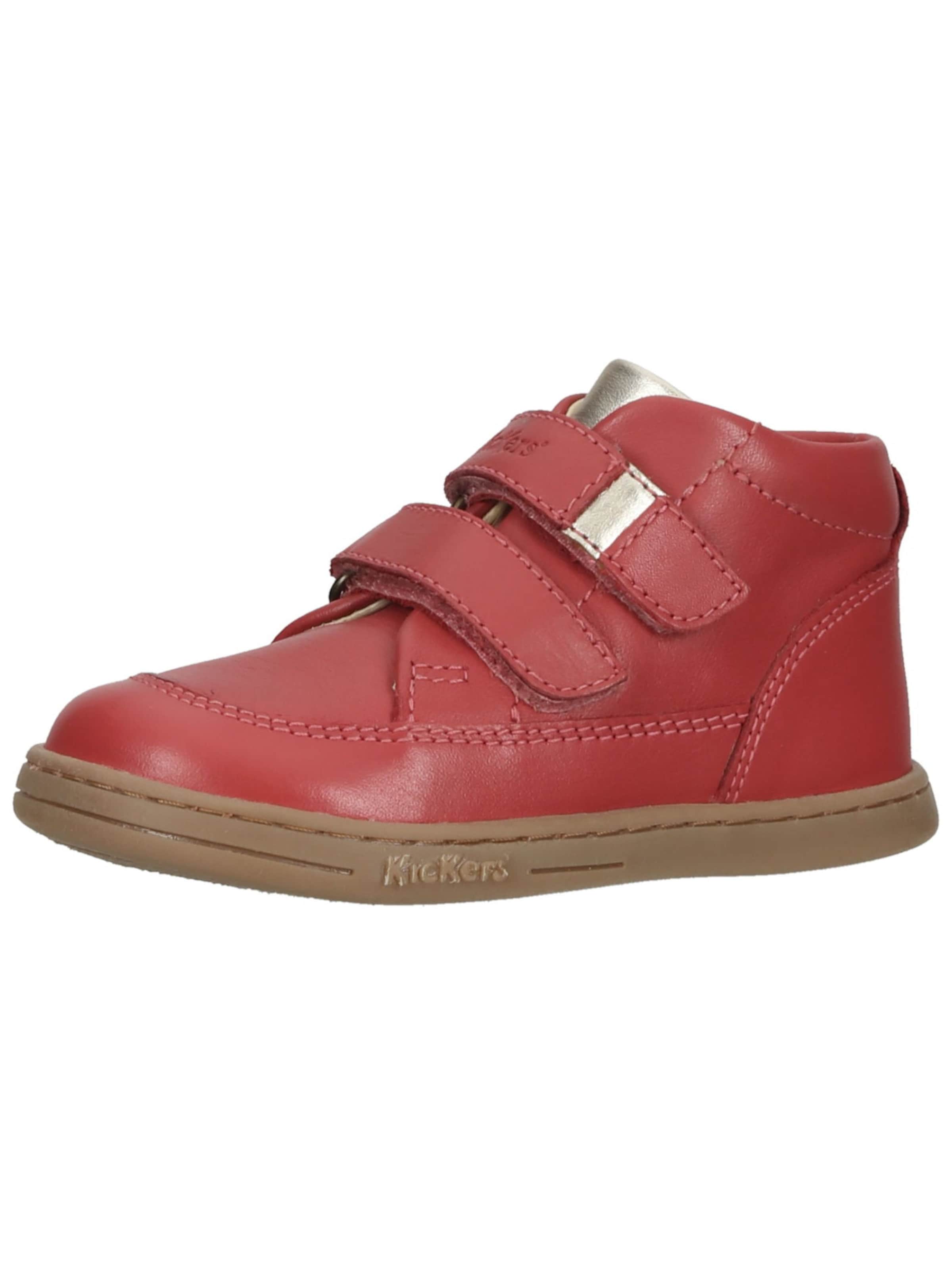 Kickers Trainers in Red: front