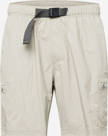 COLUMBIA Regular Outdoor Pants 'Mountaindale' in Grey: front