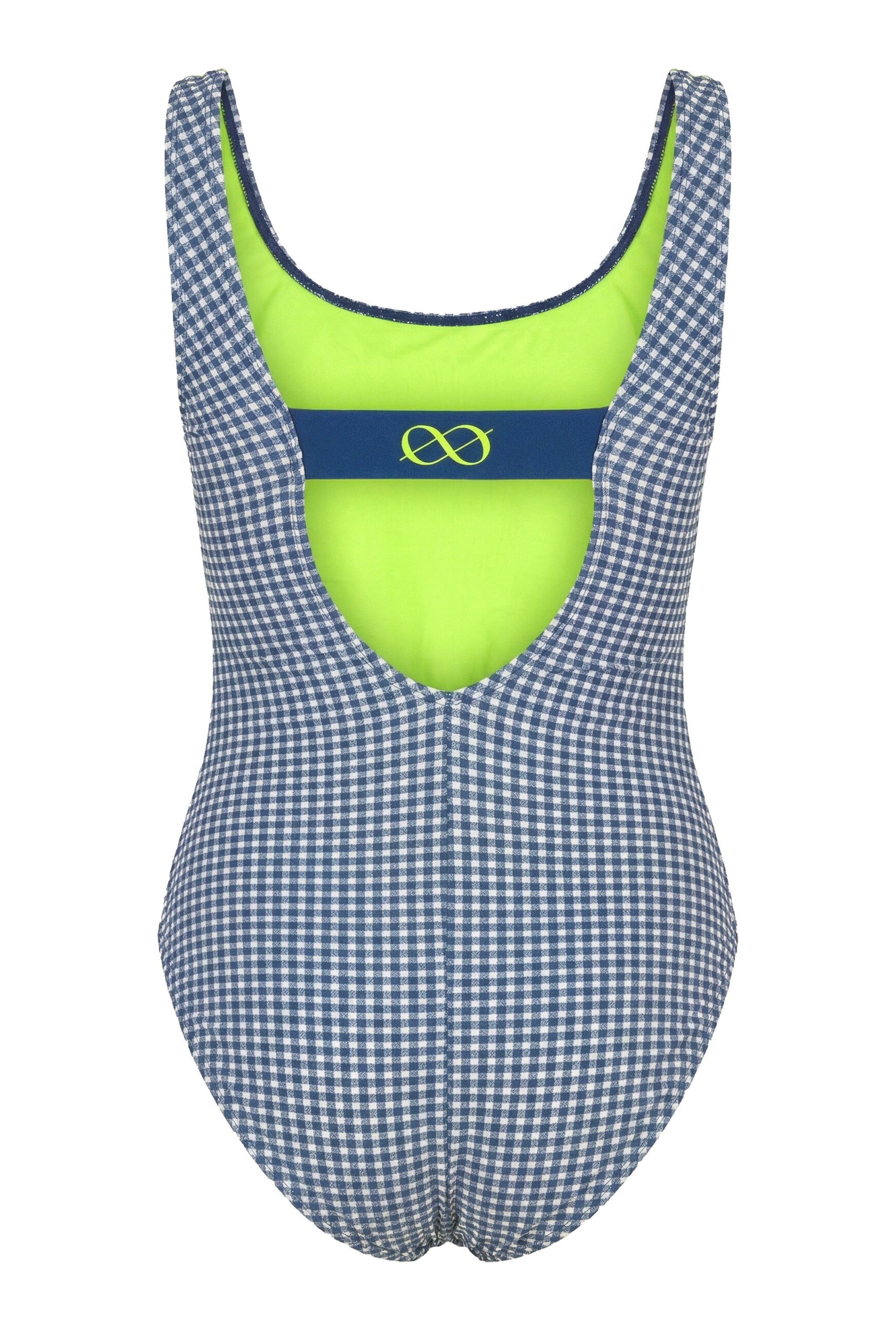 LAURASØN T-shirt Badpak in Blauw