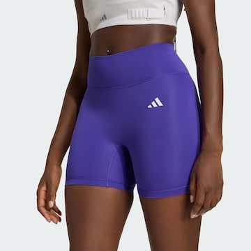 ADIDAS PERFORMANCE Skinny Legginsy 'Optime Essentials' w kolorze fioletowy