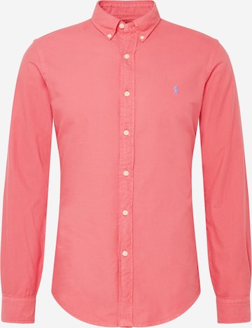 Polo Ralph Lauren Button Up Shirt in Red: front