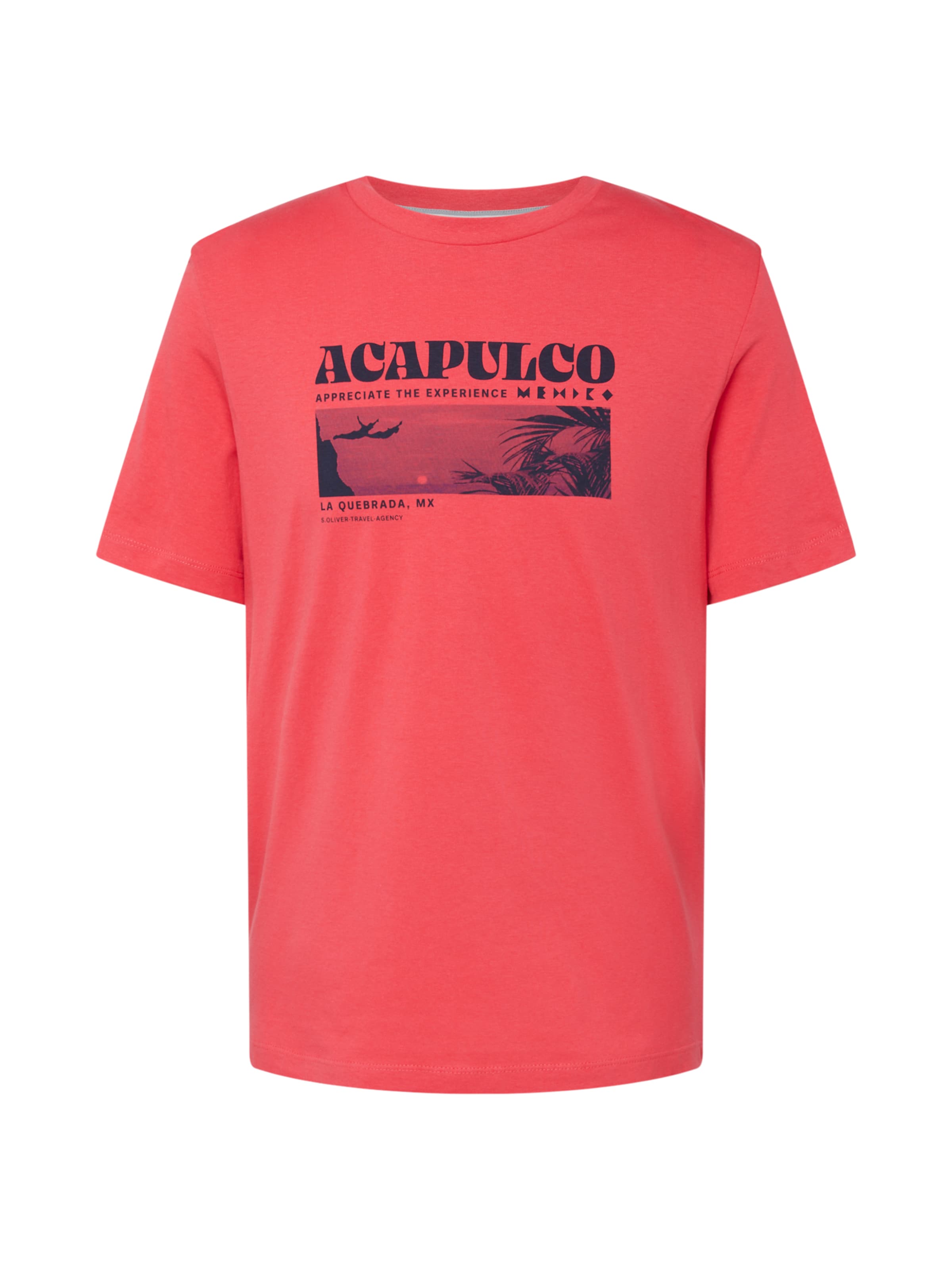 s.Oliver Tričko - Červená: predná strana