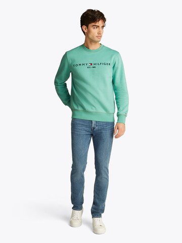 Felpa di TOMMY HILFIGER in verde