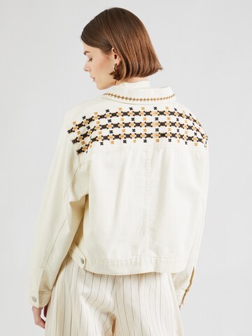 VILA Between-season jacket 'ZARZU' in Beige