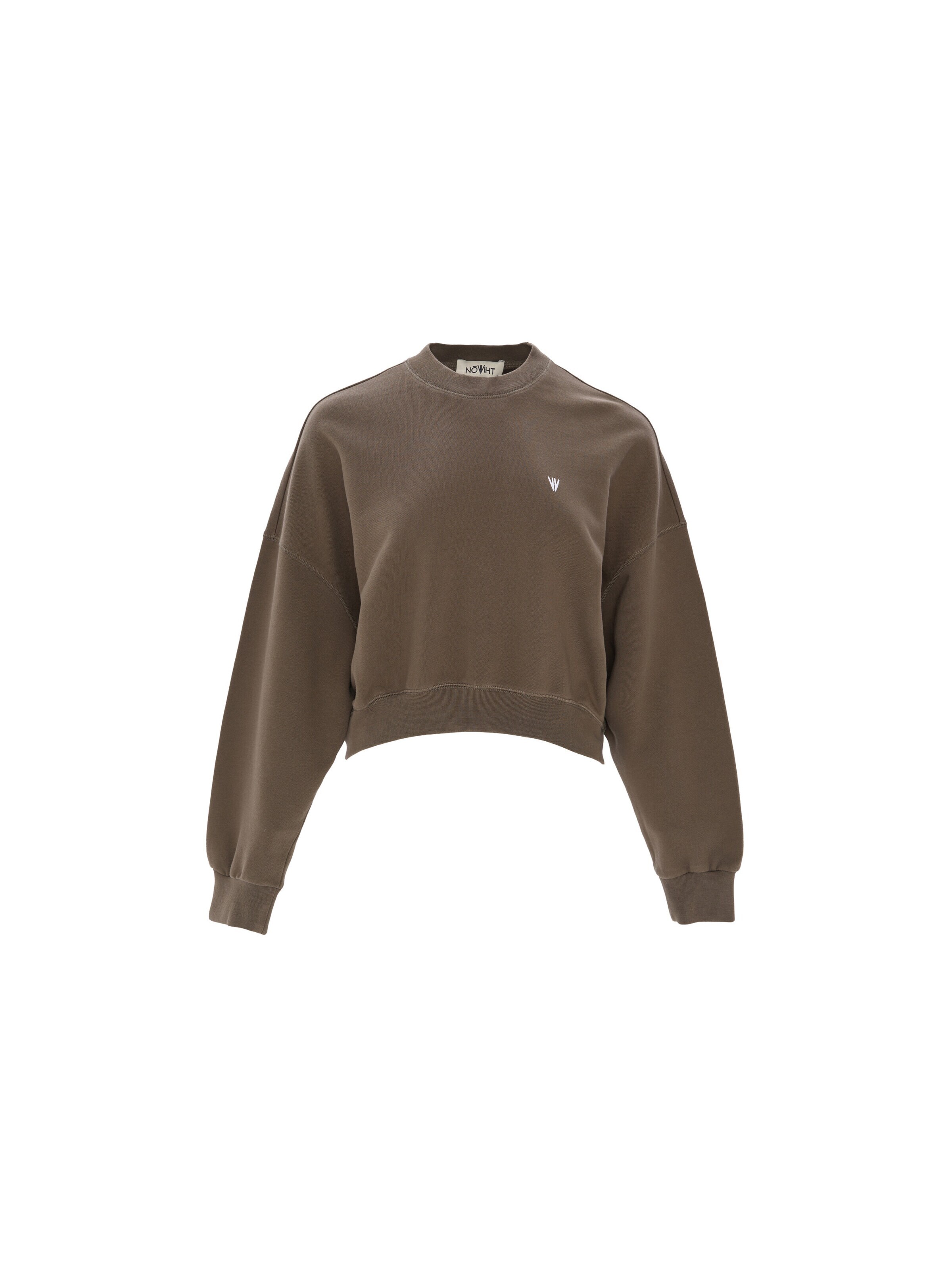 NOWIHT Sweatshirt 'Eulalie' in Groen: voorkant