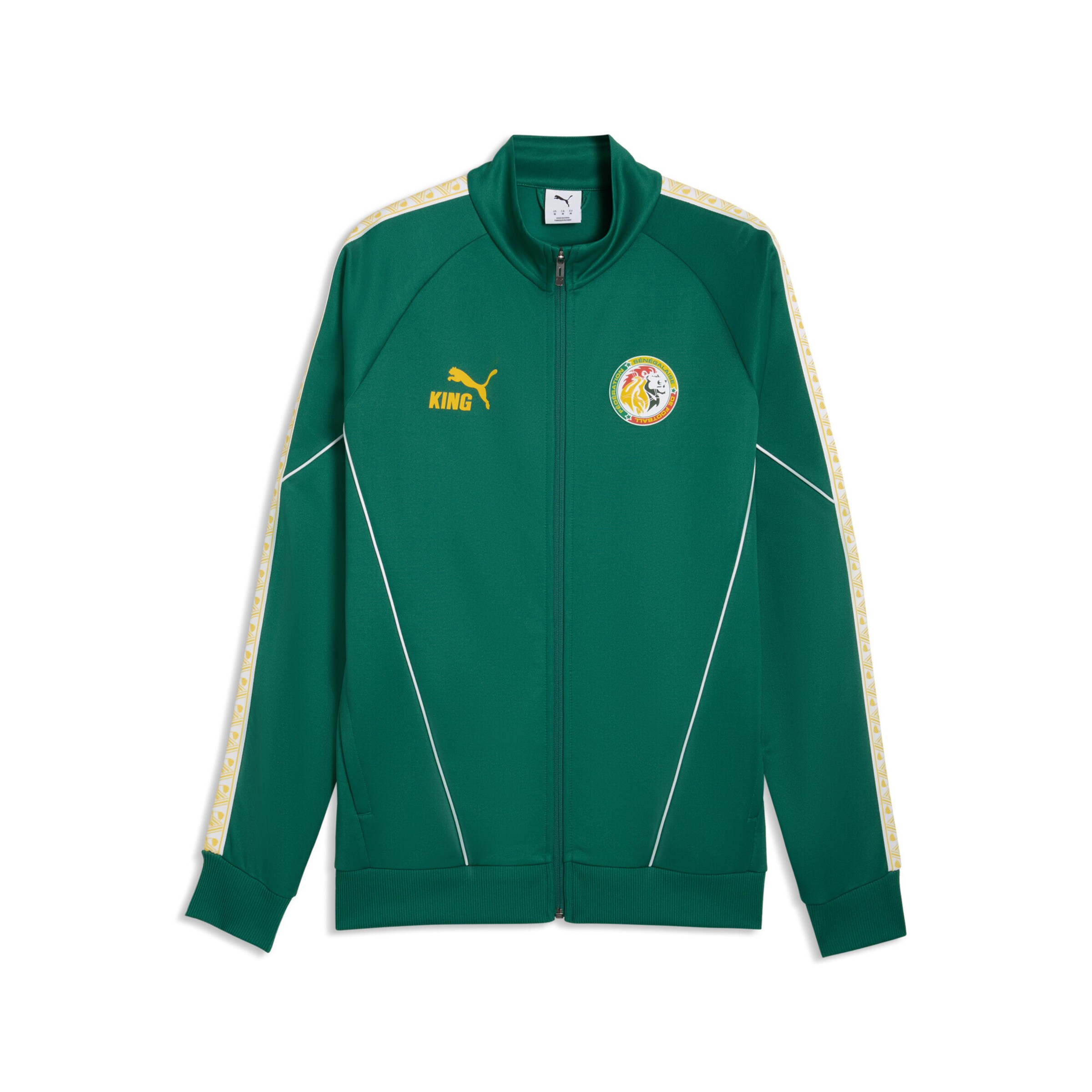 Vestes d’entraînement 'Senegal King' PUMA en vert : devant