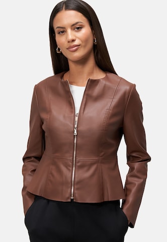 zero Blazer in Brown: front